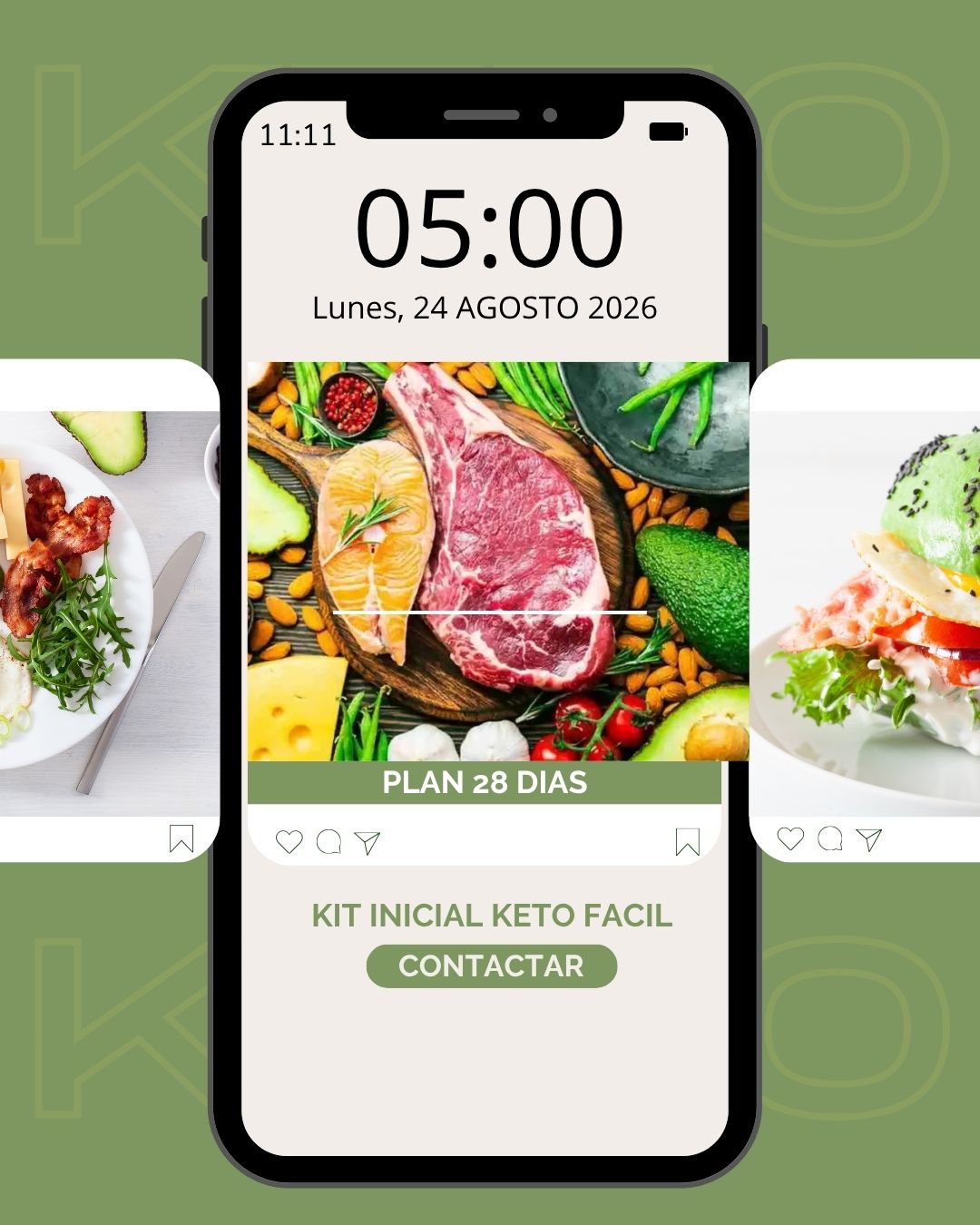 Kit Inicial Keto Fácil- Plan 28 días
